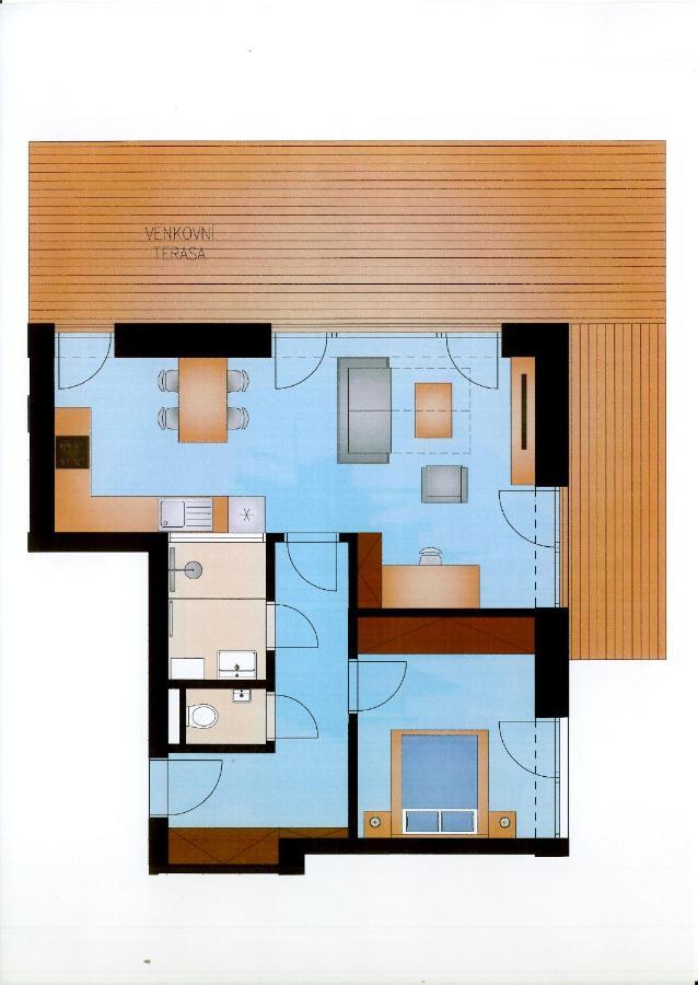 Apartmany Semily Esterno foto